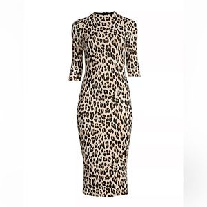 Alice + Olivia Delora Midi Dress